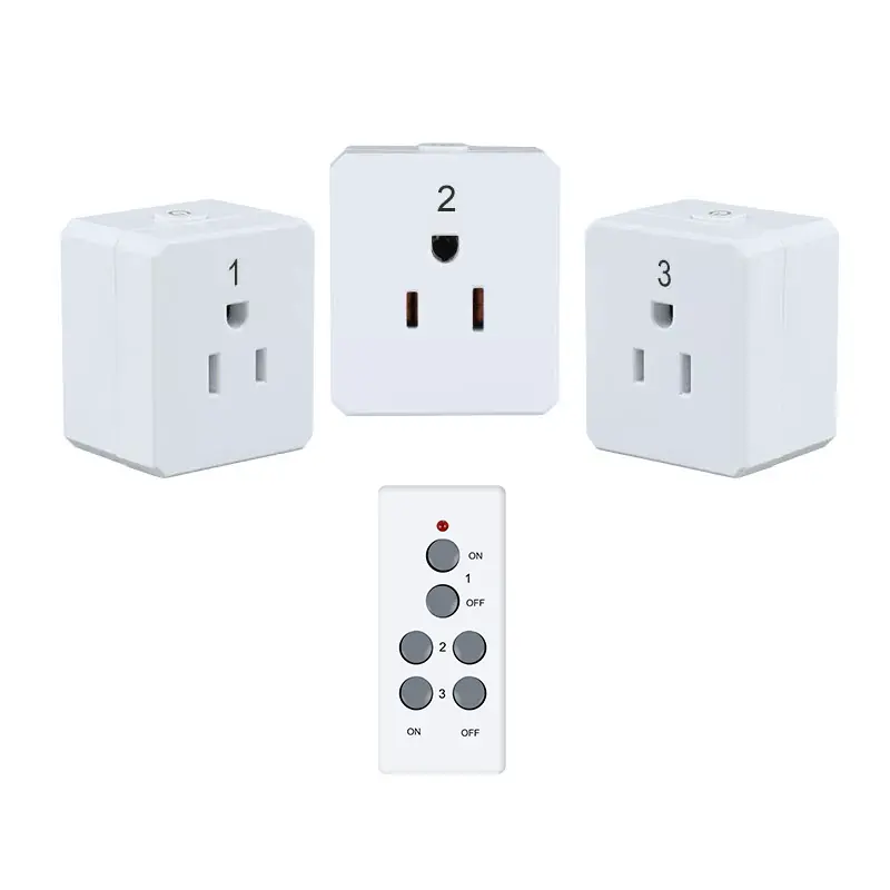 RF433 Mhz Wireless US Remote Control Socket