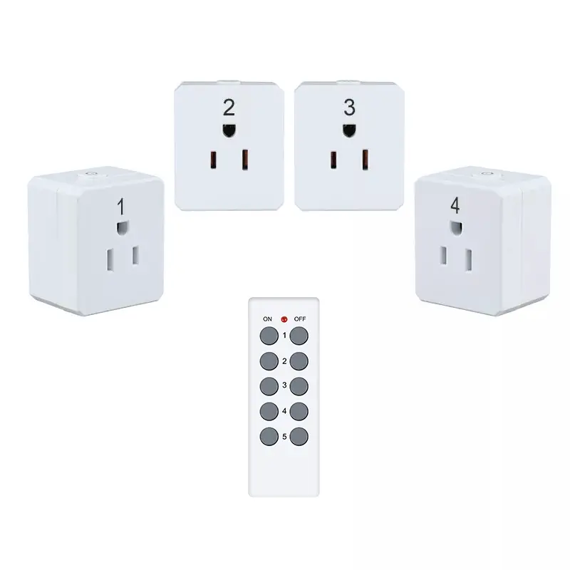 RF433 Mhz Wireless US Remote Control Socket