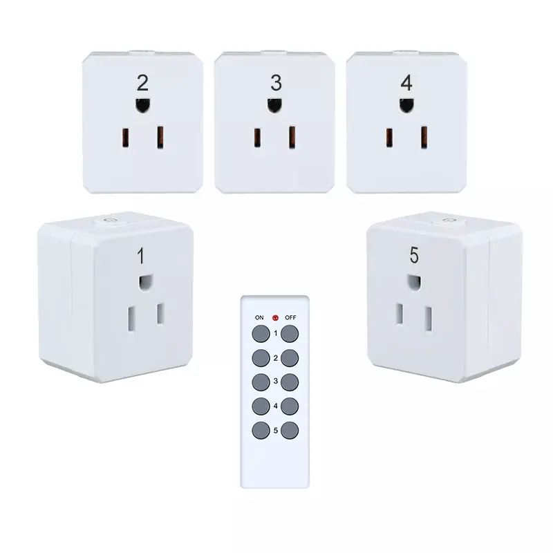 RF433 Mhz Wireless US Remote Control Socket
