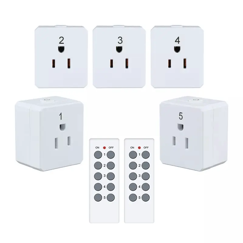 RF433 Mhz Wireless US Remote Control Socket