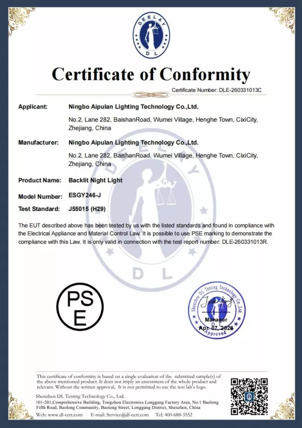 Aipulan Certificate