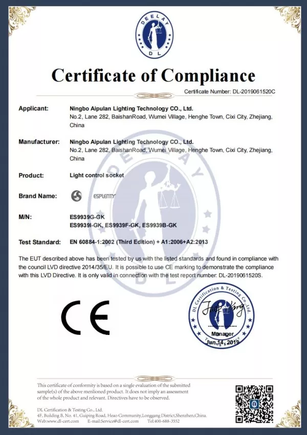 Aipulan Certificate 9